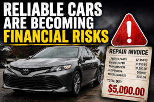 Reliable cars becoming financial risks with $5,000 repair bill