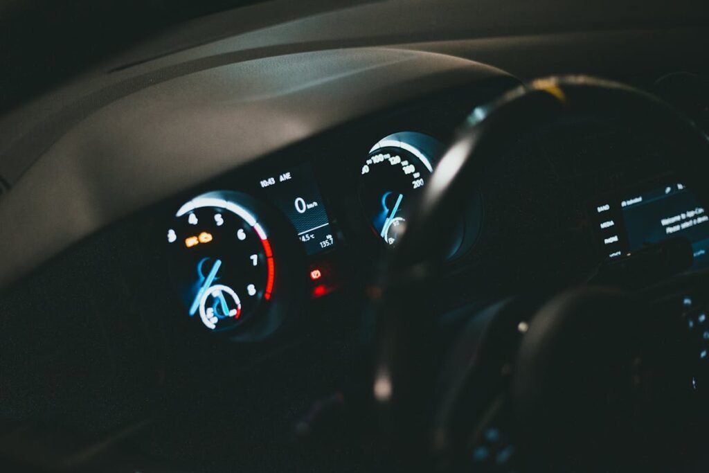 car dashboard