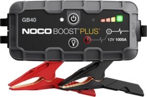 NOCO Boost GB40 1000A UltraSafe Jump Starter – 12V Lithium Battery Booster Pack